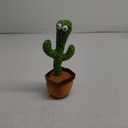 Dancing Cactus, Talking Cactus Toy for Baby Cactus Toy Mimic Voice Recording Repeats What You Say | Gift for Toddlers/Kids (Rechargeable) (Rechargeable with 3 Costumes)