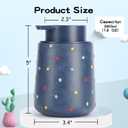 Blue Resin Star Soap Dispenser - 12 oz Refillable Liquid Hand Soap Lotion Dispenser With Large Pump - Perfect For Bathroom, Kitchen & Gifts