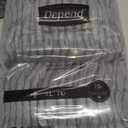 Depend Night Defense Adult Diapers, Incontinence Underwear for Men, Disposable, Overnight, Extra-Large, Grey 34 count, Pack of 2 