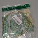 4.5-Inch Organza Headband-Enchanting Fairy-Tale Princess Hair Accessories for Girls, Toddlers, Kids, and Teens -Champagne Gold