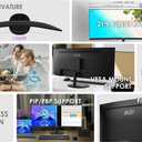 msi PRO MP341CQ E12 34-inch VA 3440 x 1440(UWQHD) Computer Monitor, 120Hz, Adaptive-Sync, HDMI, DisplayPort, VESA Mountable, Speaker, 1ms, Black