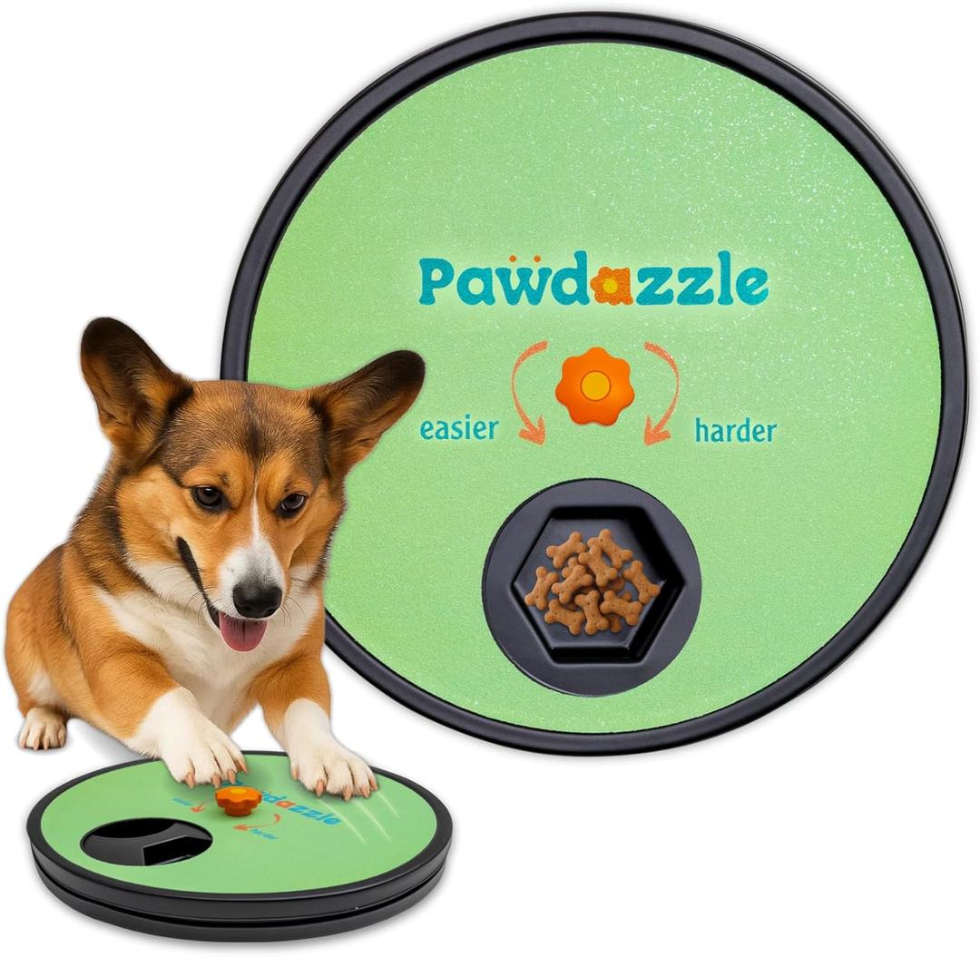 Dog Nail Scratch Board with Treat Box - Interactive Dog Scratch Pad for Nails with Built-in Reward System | Non-Slip Base & Extra Sand Paper Sheet Included, Stress-Free File Board for Pets