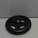 AlveyTech 7" Rear Wheel for Drive Medical Rollator - Replacement Wheels fit Drive Aluminum (728-R728), for 4-Wheel Walker, Rolling Walkers, & Mobility Rollators, Include 608ZZ Bearings (9501S72800)