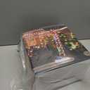 Joliyoou 10FT Christmas Inflatable Decorations, Giant Lighted Ladder Blowups Climbed with Reindeer, Santa, Snowman, C7 String Lights for Xmas Winter Holiday Roofs Trees Balconies Decor