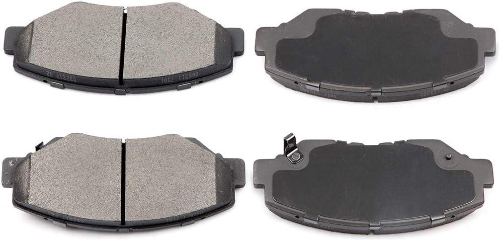 Brake Pads,ECCPP 4pcs Front Ceramic Disc Brake Pads Kits for Acura ILX,for Honda for Accord,for Honda Civic,for Honda CR-V,for Honda Element,for Honda Pilot