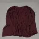 Quenteen XXL Woman's Plus Size Longsleeve Color Wine