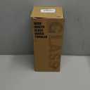 WINSA Glass Tumbler with Lid and Straw, 46 oz Iced Coffee Cup with Handle, Large Water Bottles with Silicone Sleeve, Glass Cup with Straws - Pearl Straw & Drinking Straw BPA Free-CottonPink