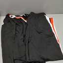 WIHOLL 2 Piece Lounge Sets for Women Long Sleeve Tops Wide Leg Sweatpants Sweatsuits with Pockets (X-Large, Black)