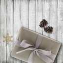 JAM PAPER Double Faced Satin Ribbon - 1 1/2 Inch Wide x 25 Yards - Silver - Sold Individually