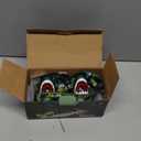 Kids Headlamp 2 Pack with Spray, Rechargeable Led Dinosaur Flashlight for Boys Girls Camping Gear, T-Rex Dinosaur Toys Headlights for Kids 3 4 5 6 7 8, Ideal Gifts for Birthday, Halloween, Christmas