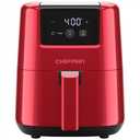 CHEFMAN 2 Qt Mini Air Fryer – Digital Space-Saving Compact Air Fryer with Nonstick and Dishwasher Safe Basket, Quick & Easy Meals in Minutes, Features Digital Timer and Shake Reminder – Red