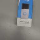 Ring Video Doorbell (Satin Nickel) with Spotlight Cam Plus, Plug-In White