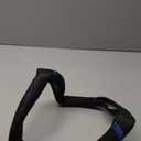 West Llama 3D Leather Steering Wheel Cover for Toyota, Premium Non-Slip Piping Design, Custom Fit for 14.5-15 inch, Stylish & Durable(Black+ Blue Line-Standard Size)