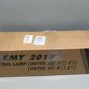 Huray Tail Light Assembly for Toyota Camry 2018-2020 LE L SE Tail Lamp Replacement 81560-06720 Driver Side (Left)