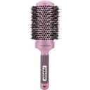 FIXBODY Round Barrel Anti-Static Hair Brush with Boar Bristles, Nano Thermal Ceramic Coating & Ionic Tech for Hair Blow Drying, Styling, Curling, Straightening (3.4 inch)