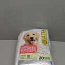 Paw Inspired 20ct Disposable Dog Diapers | Female Dog Diapers Ultra Protection | Diapers for Dogs in Heat, Excitable Urination, or Incontinence (X-Large)