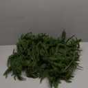 2Pcs Christmas Norfolk Pine Garlands, 6Ft Real Touch Artificial Faux Winter Dense Greenery Garland for Table Mantle Fireplace Wall Fence Stair Window Xmas Wreath Indoor Outdoor Holiday Decoration