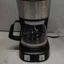 Gourmia Drip Coffee Maker  5 Cup, One-Touch Brew, Pause & Serve, Adjustable 4 Hr Keep Warm, EZ-View Water Window, Black