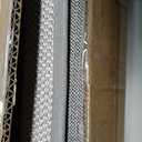 Bulijojo Linen Dirt Trapper Door Mat, 32"x48" Non Slip Entryway Mat Brown