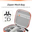 Carrying Case for DJI Neo Drone, Portable PU Storage Protective Bag for DJI Neo Drone Aceessories