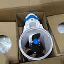 Pool Leaf Vacuum with 71.7in Telescopic Pole, 83GPM Powerful Suction, Rechargeable Cordless Pool Skimmer with 90Mins Runtime for Inground & Above Ground Pools, Pool Vacuum for Debris and Leaves