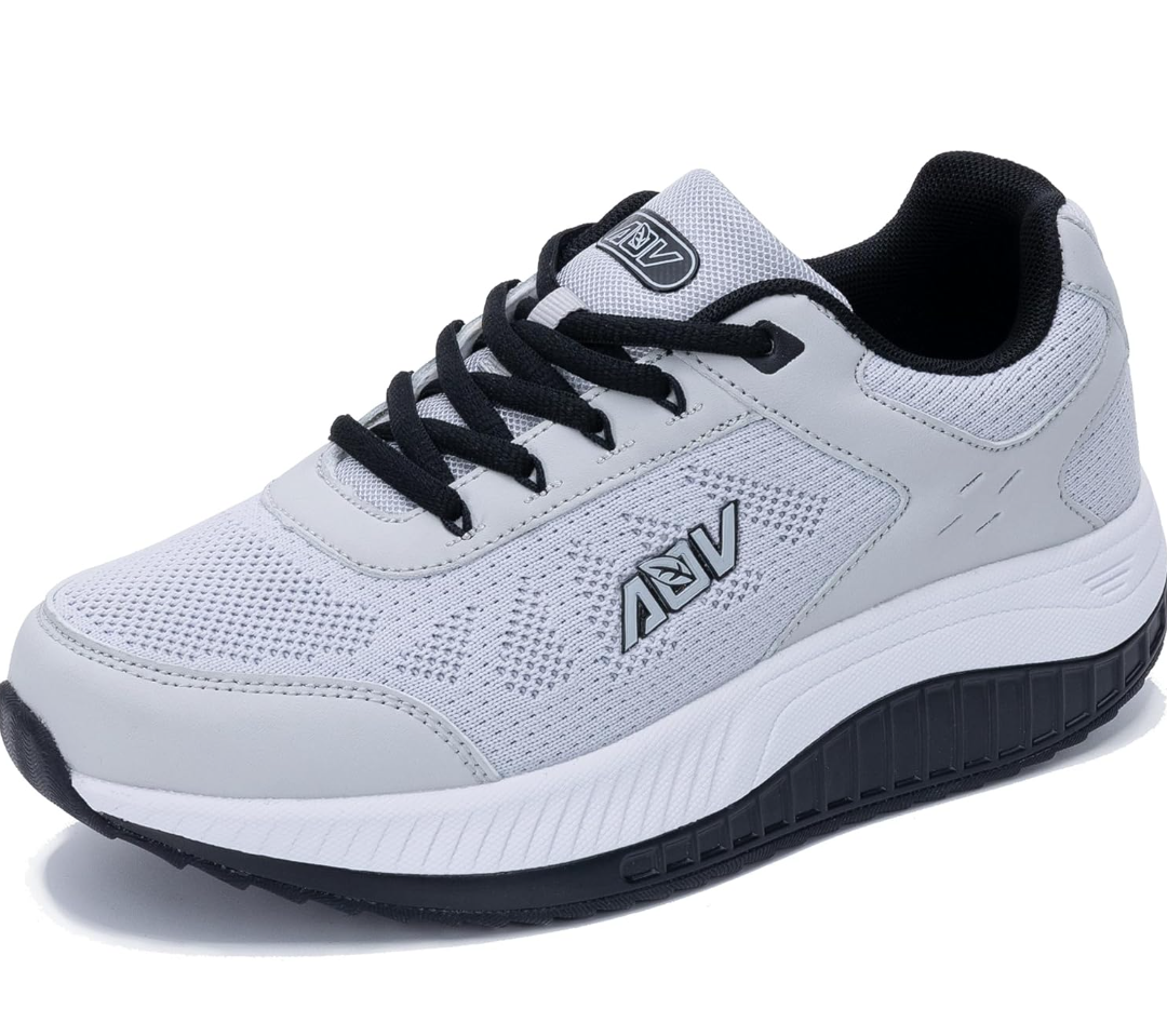 IIV Women Walking Shoes with Arch Support, Orthotic Sneakers for Plantar Fasciitis Comfortable Casual Tennis Shoe US 9.5