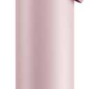 POWCAN 32 oz Insulated Water Bottle with 2-in-1 Straw and Spout Lid, Keep Cold 24H, Leak-Proof, BPA-Free, Double Wall Stainless Steel Water Bottle for Sports, Gym, Travel, and School (Dried Rose)