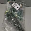 9Pcs Mini Bottle Brush Christmas Trees in 4 Sizes - Green, Silver, White Table Decorations