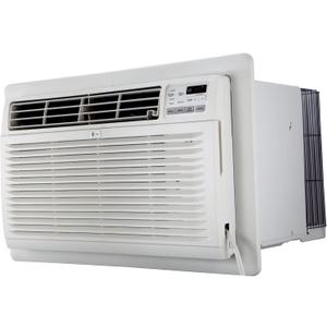 LG 10,000 BTU Through the Wall Air Conditioner, 115V, Cools up to 440 Sq. Ft. for Bedroom, Living Room, Apartment, with Remote, 3 Cool & Fan Speeds, Wall AC Unit, White