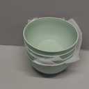 4-Pack Unbreakable Cereal Bowls Set, 50 Oz Plastic Bowl Set, Reusable Microwave and Dishwasher Safe Bowls, Perfect for Meal Prep, Salad, Snacks, BPA-Free (Green)