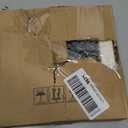 4x6 Double Picture Frame Vertical Horizontal Hinged Pine Wood Folding Photo Frame with Real Glass, Combo Display 4x6 Photos Matted to 3x5, Free-Standing Desk Tabletop or Wall Decor, White