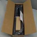 Curtain Rods for Windows 66 to 120 Inch, Black Wrap Around Blackout Curtain Rod, 1 Inch Adjustable Long Heavy Duty Room Darkening Window Treatment Rods for Bedroom, Living Room, Sliding Door