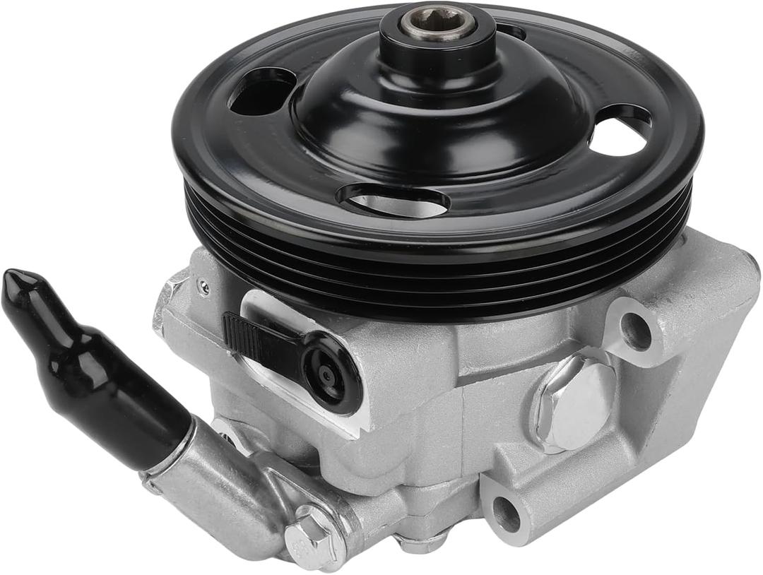 WMPHE Power Steering Pump with Pulley Compatible with Ford Edge 3.5L 3.7L V6 2011 2012 2013 2014, Compatible with Lincoln MKX 3.7L V6 2011 2012 2013 2014, Replacement for 21-4062, CT4Z3A696B