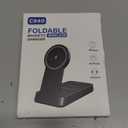 3 in 1 Magnetic Wireless for iPhone Charging Station: Foldable Portable Charger for iPhone 17-12 Pro Max & Apple Watch & AirPods, for Apple Multiple Devices Charger for Home,Office&Travel