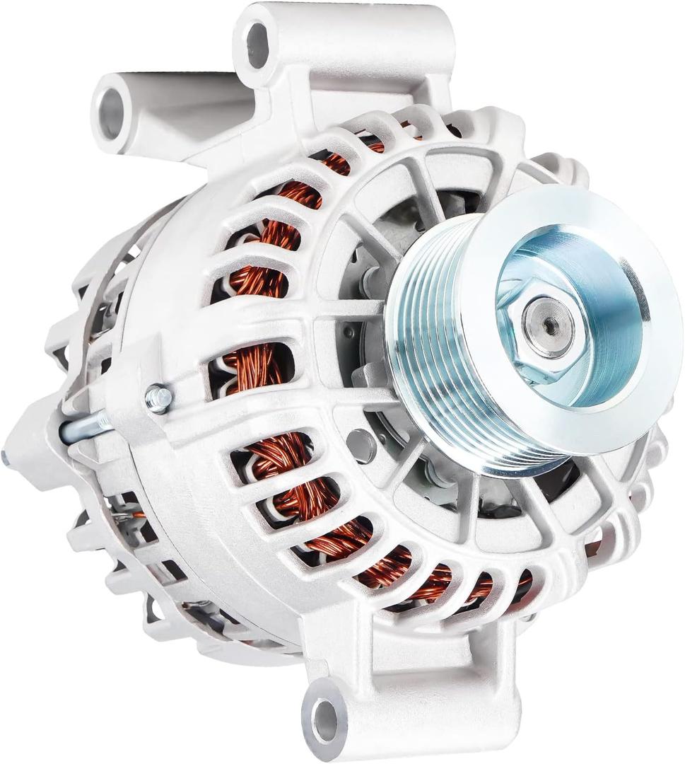 Automotive NEW Alternator Fit for Ford 7.3 7.3L Excursion 2000-2001, Fit for F250 F350 Super Duty 1999-2001 (w/Ambulance Package, Primary Alternator) & (wo/Ambulance Package) F81U-10300-EB