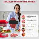 Meat Tenderizer for All Kitchen Aid Household Mixer,Meat Tenderizer Machine Attachment for Kitchen Aid Stand Mixers Accesssories (Black)