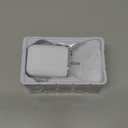 Sonic Electric U Shaped Toothbrush for Adults, Automatic Full Mouth Cleaning Toothbrush, 360 Stain Removal, IPX7 Waterproof Rechargeable, 3 U-Shape & 2 Straight Brush Heads (White)