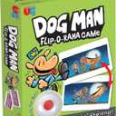 University Games, Dog Man Flip-o-Rama Card Matching Game, Based on The Dog Man Books Series, for 2 or More Players Ages 6 and Up