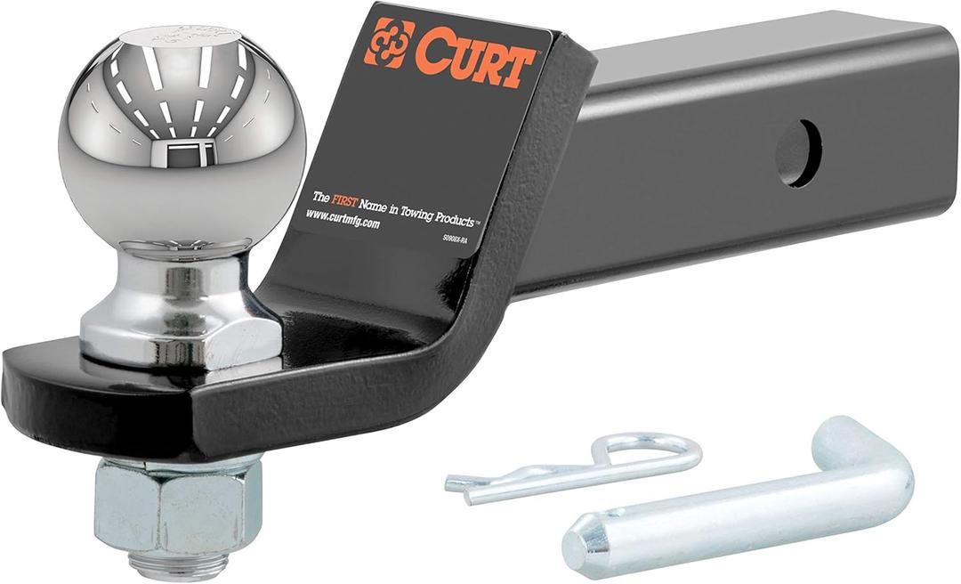 CURT Manufacturing 45041 Class III 2" Loaded Ball Mount with 2-5/16" Ball