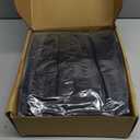 Wokceer Wedding Arch Backdrop Cover 7.2FT, 6FT Spandex Fitted Wedding Arch Stand Covers 2 Set Round Top Chiara Backdrop Stands Cover for Birthday Party Ceremony Banquet Decoration Black