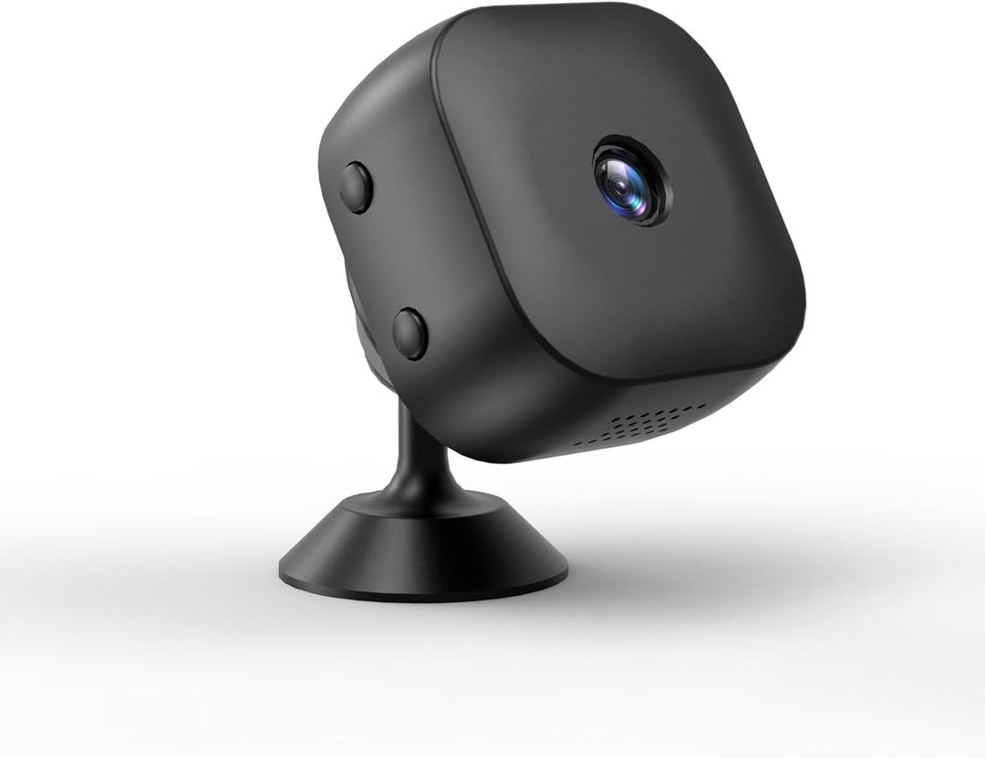 Security Camera,Indoor Mini Camera with HD Resolution, WiFi Wireless & SD Storage,Smart Motion Detection, Surveillance in Home and Office Spaces