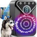 Anti Barking Device for Dogs, 9 - Mode Ultrasonic Dog Barking Control with 50 Ft Range, Rechargeable Waterproof Bark Deterrent Box, Dog Barking Silencer for All Dogs Indoor Outdoor