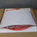 TOBUSA 23.5 Modern White Ceramic Lamps Set of 2, Living Room Retro Side Table Lamps, Farmhouse Bedside Nightstand White Lamps for Bedroom with Linen Shade, Elegant Decor Lamp Sets for Home Office