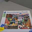 Ravensburger - Aprs All Day - 500 Piece Large Format Jigsaw Puzzle - Beautiful Depiction of The Ideal Front Porch in Winter - Frameable - Premium Quality - Puzzles for Adults
