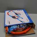 Toy Car Track Gift Set for Boys Kids Age 3-5 4-7 8-12, Long Race Tracks with 4 Action Loops and 4 High-Speed Slot Die-Cast Race Cars, 35+ Pieces Race Tracks to Create Multiple Configurations