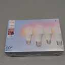 Philips Hue Essential Smart LED A19 Bulb, White and Color Ambiance, E26 Base, 8.8W, 2200K-6500K, 800 Lumens, Dimmable, Works with Alexa, Google, and Apple Home, 4-Pack