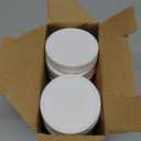 AOZITA Wide Mouth Mason Jar Lids [16 Pack] for Ball, Kerr and More - White Plastic Storage Caps for Mason/Canning Jars - Leak-Proof - Dishwasher Safe & Food Grade