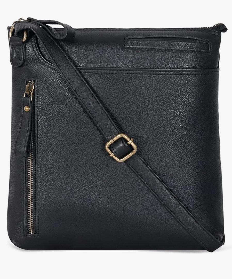 Leather Crossbody Bags for Women - Ladies Sling Handbags - Medium Cross body Purses Handbags - Purses For Women