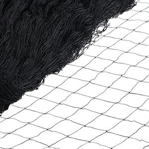 Windyun 1 Pc Bird Netting Bird Net Chicken Coop Mesh Heavy Duty Deer Fence Aviary Net Reusable Fruit Tree Poultry Barrier for Garden Protection Vineyard Against Hawk Squirrel, Black