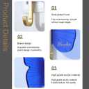 Kitchen Hooks, Tool-Free Adhesive Wall Hook Hanging - Dragonfly Butterfly 4 Color Acrylic (Frosted) Family, Suermarket, Restaurant, Coffee Shop, Office, Two-Tier Wings Gold Hooks8Pack